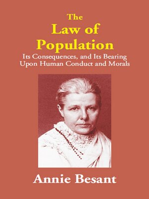 cover image of The Law of Population